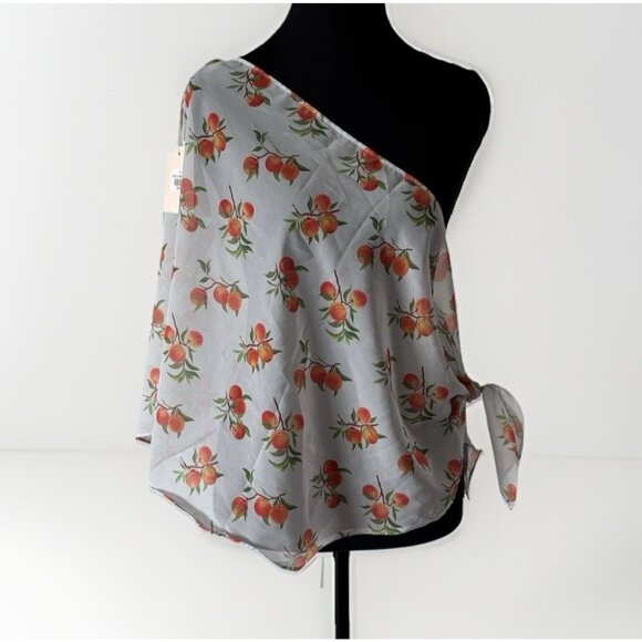 NWT Kittenish Sheer Swim Cover Up Peaches Women’s XL Resort Vacation. NWT FLAW! - Picture 1 of 10